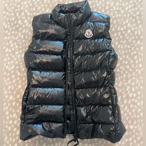 Black Womens Moncler like Vest